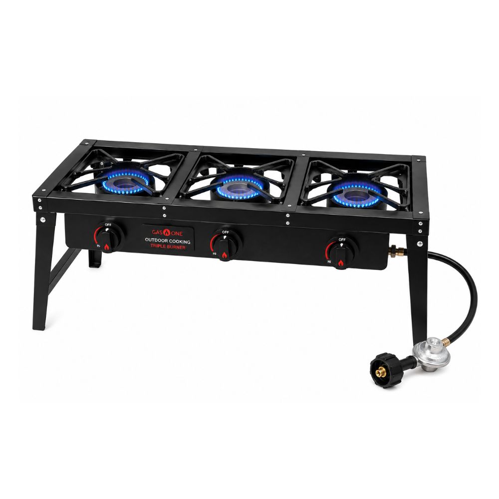 Outdoor Triple Burner Gas Stoves
